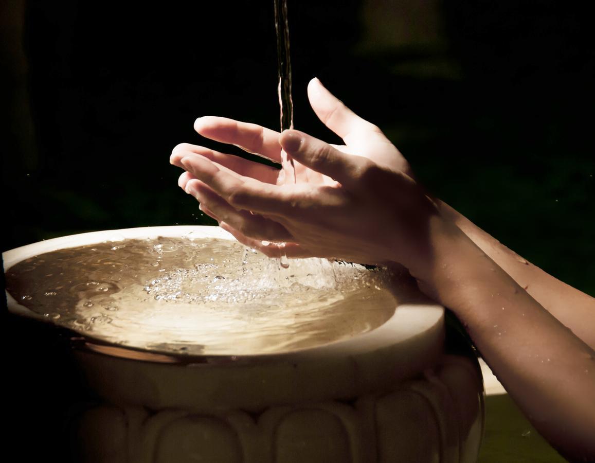 바그니 디 피사 팰리스 앤 스파 호텔 산줄리아노테르메 외부 사진 Hand washing